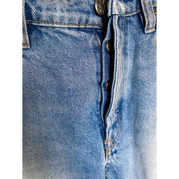 ZARA TRF DENIM high rise straight leg ankle jean - Picture 3 of 5